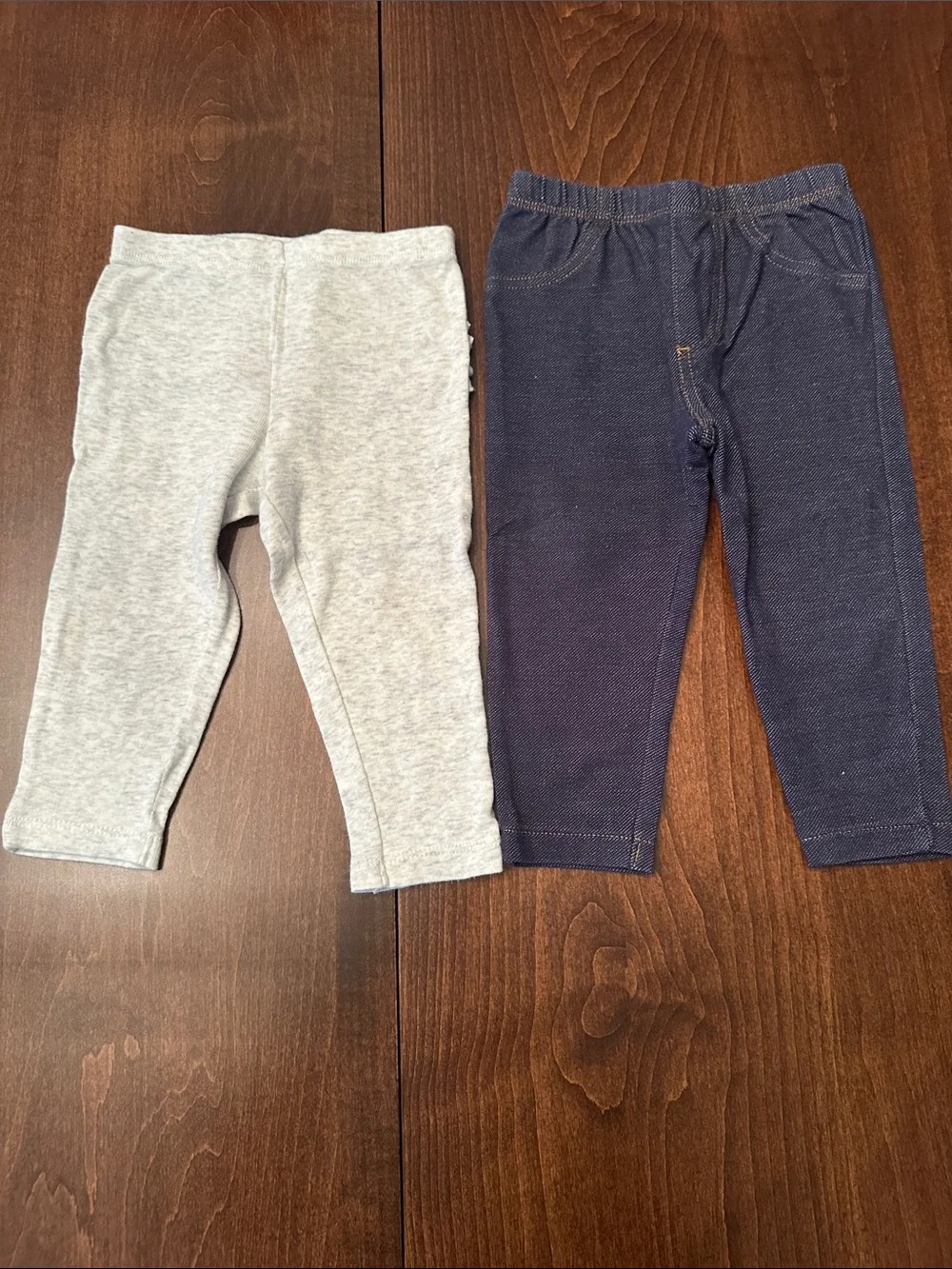 Carter’s Baby Girls' Mixed Color Legging Set - Black, Denim, Gray & Floral